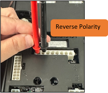 Reverse polarity