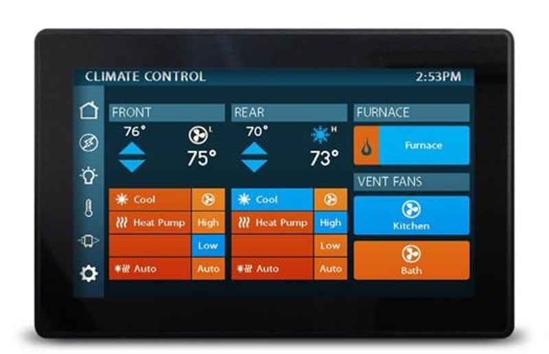 Polaris 10.1 inch LCD touchscreen